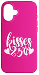 Coque pour iPhone 16 25 Cent Kisses Funny St Valentin Kissing Booth Kiss Love