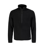 Craghoppers Mens Expert Corey 200 Half Zip Fleece Jacket, Black, XS UK