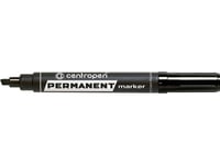 Centropen Marker 8576 Permanent, Black (585760112)