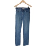 Jeans Levis  jean slim femme  34 - T0 - XS Bleu