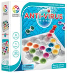 Smart Games - Anti-Virus, Puzzle Game with 60 Challenges, 7+ Years, Whie, Multic