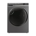 Haier HD90-A3Q979RU1 Freestanding Heat Pump Tumble Dryer, 9kg Load, Graphite [Energy Class A+++]