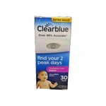 Clearblue Digital Ovulation Test - Find Your Peak 2 Days 30 Tests - EXP 11/26 ✅