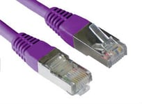 Logon Sstp Cat5e, 0,5 M, Rj-45, Rj-45, Violett