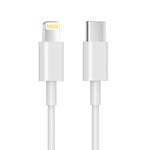 USB-C till Lightning-kabel 1M iPhone Snabbladdningskabel USB-C Laddningskabel för iPhone 13/12/12 PRO Max/12 Mini/11/11PRO/XS/Max/XR/X/8/8Plus/iPad 1M