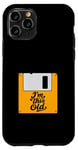 Coque pour iPhone 11 Pro Retro Nostalgia I'm This Old Floppy Disk Birthday Tech