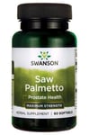 Swanson - Saw Palmetto, 320 Mg Extract Maximum Strength (60 Sgels)