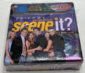 FRIENDS DELUXE SCENE IT ? : 2 Disc Metal Box Trivia Game - New / Sealed