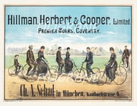 HILLMAN HERBERT COOPER Rncl - POSTER HQ 40x60cm d'une AFFICHE VINTAGE