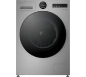 LG VX75 Series AI Direct Drive F4X7511TSB WiFi-enabled 11 kg 1400 Spin Washing Machine - Silver, Silver/Grey