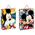 Montichelvo Montichelvo Paper Bag Mickey 45¸5X33X10 Cartable, 46 cm, Multicolore (Multicolour)