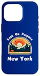 Coque pour iPhone 16 Pro Lost On Purpose Tenue de voyage de vacances New York