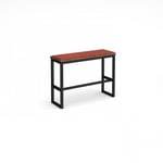 Otto Urban Poseur benching solution high bench 1050mm wide with upholstered seat pad - made to order