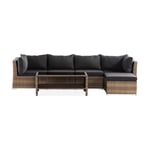 Loungegrupp Comfort Garden Wisconsin Divansoffa 5-sits