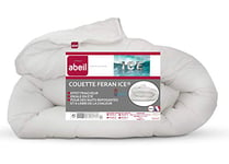 Abeil Couette Feran Ice Douceur et Fraicheur Blanc 240 x 260 cm, fabriquée en France