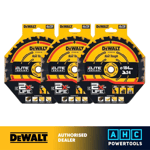 DeWalt DT10302-QZ ELITE Circular Saw Blade  184mm x 16mm 24T (Pack of 3)