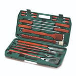 Ompagrill 01853 Ensemble d'ustensiles de cuisine pour barbecue dans un coffret