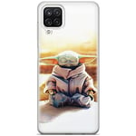 ERT GROUP Coque de téléphone Portable pour Samsung A12 / M12 Original et sous Licence Officielle Star Wars Motif Baby Yoda 015 Parfaitement adapté à la Forme du téléphone Portable, Coque en TPU