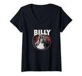 Womens Stranger Things Billy Hargrove Rockstar Retro 80's Icon V-Neck T-Shirt