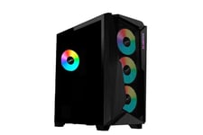 Fcomputer Bushido III Gaming Dator - AMD Ryzen 5 7600X - Vattenkylare - 32GB DDR5 - RTX 4070 12GB - 2TB SSD M.2 - Windows 11 installerat och redo att användas.