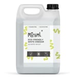 Miniml Eco White Vinegar Cleaning Sorrento Lemon Scented - All Natural Multi-Surface & Multi-Purpose Cleaner, Limescale Remover, Laundry Softener & More - 100% Vegan & Cruelty Free (5L (Pack of 1))