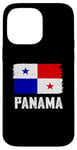 Coque pour iPhone 14 Pro Max T-shirt Panama pour homme et femme Drapeau panaméen Panama