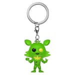 Funko POP! Keychain: Five Nights At Freddy's (FNAF) - Radioactive Foxy Novelty Keyring - Collectable Mini Figure - Stocking Filler - Gift Idea - Official Merchandise - Video Games Fans