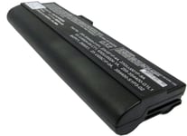 Kompatibelt med Gericom BlockBuster Excellent 5000, 11.1V, 6600 mAh