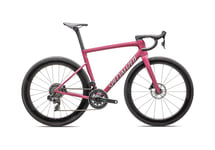 Specialized Specialized Tarmac SL8 Pro Force eTap AXS  | Satin Pink Tint Over Silver Dust / Silver Dust