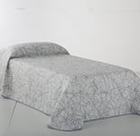 VIALMAN Couvre-lit Sofia 18, Gris, 230 x 270 cm