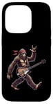 Coque pour iPhone 14 Pro Retro Bigfoot Rock Music Men Kids Women Funny Bigfoot Rock