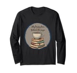 My Happy Place Between The Pages Book Lover Long Sleeve T-Shirt