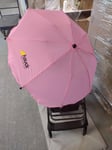 New  Hauck Pink Umbrella Parasol  for Hauck pushchair buggy pram