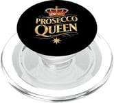 Prosecco Bubbling Wine Princess Queen PopSockets PopGrip for MagSafe