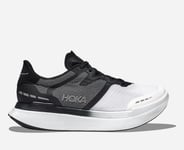 HOKA Transport X Chaussures en Black/White Taille 48 | Route