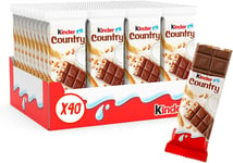 Kinder Country Chocolate Cereal Bar - 23.5 g x 40 pack