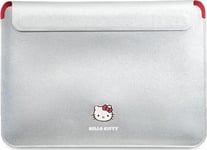 Etui Sourcing Hello Kitty Sleeve Hkcs14pghdlms 14" Silver/Silver Pu Metal Logo