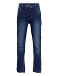 Minymo Jeans Power Stretch Loose Fit Blå