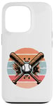 Coque pour iPhone 13 Pro Battes de baseball balle sport action excitation esprit jeu