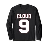 Experience the Calm on Cloud 9 with this Funny Costume Long Sleeve T-Shirt