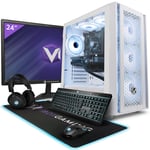 Vibox II-124 PC Gamer - 24"" Écran Pack - Six Core Intel i5 11400F Processeur 4.4GHz - Nvidia RTX 4060 8Go - 16Go RAM - 1To NVMe M.2 SSD - Windows 11 - WiFi