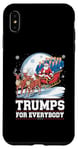 Coque pour iPhone XS Max Trumps For Everybody Santa Sleigh Christmas Holiday (Les