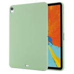 EIDERWOOD iPad Air 10.9-11" (2024-2020) Liquid Silikone Shockproof Skal - Grön