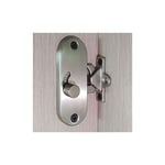 85×31×8)Verrou de porte coulissante à 90 degrés avec boucle à angle droit, serrure de porte coulissante et verrou à came - Ccykxa