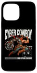 Coque pour iPhone 13 Pro Max Vêtement streetwear Shérif Far Future | Belle idée cadeau Cyber Cowboys