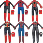 Flash# Spider-man Bodysuit Suit Myers Cos Suit Expeditionsanimation Cosplay kostym för barn 150 Style 5