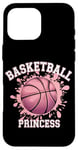 Coque pour iPhone 16 Pro Max Joueuse de basket-ball Basketball Princess