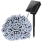 Utomhus Solar String Lights, BR-Vie 22M 200 LED Vattentät Solar Jul String Lights 8 Lägen Dekorativt för trädgård uteplats Träd Staket Hom Sunmostar