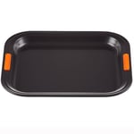 Le Creuset - Non-stick bakeplate lav 31x28 cm black