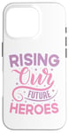 Coque pour iPhone 16 Pro Citation de motivation inspiration, discours positif, message mignon